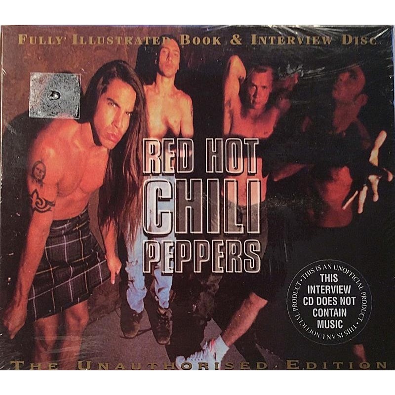 RED HOT CHILI PEPPERS - INTERVIEW CD+BOOK koko 14 x 12 cm 120 sivua