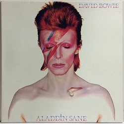 Bowie David: Aladdin Sane EMI painos avattavat kannet - Käytetty LP EX / EX