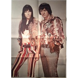 Danny / Sonny & Cher : Juliste kaksipuoleinen 57cm x 82cm - JULISTE