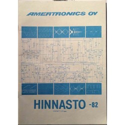 Amertronics  hinnasto -82 : Elektroniikan komponentteja - Något använd bok