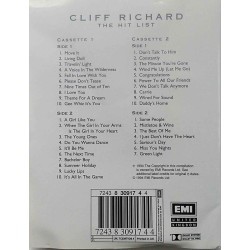 Cliff Richard : The Hit List Best Of 35 Years 2 Kasettia - käytetty kasetti
