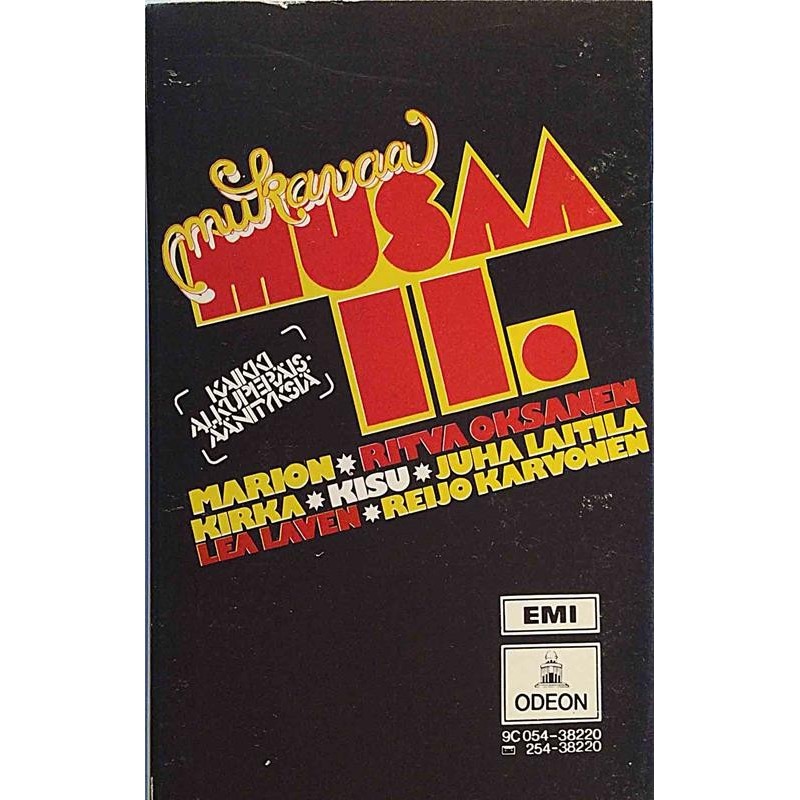 Eri Esittäjiä : Mukavaa Musaa II - c music cassette