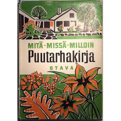 Mitä - Missä - Milloin Puutarhakirja : Sylvia Gibson Kaarina Rautavaara, toinen painos - Något använd bok