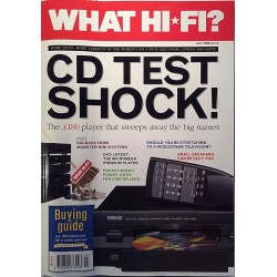 What Hi-Fi and home cinema magazine : CD test shock!, small speakers can be sexy too - used magazine