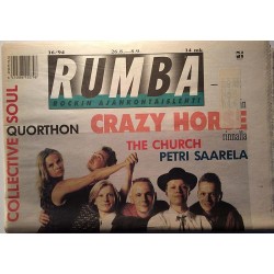 Rumba rockin ajankohtaislehti 1994 16 Juliet Jonesin Sydän, Petri Saarela aikakauslehti