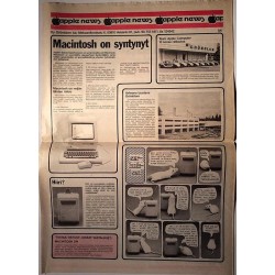 Apple news 1984  Apple-pientietokoneet Tuote-esite tietokone