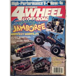 Petersen’s 4wheel & off-road 1986 August Mojave desert duel: 4x4 vs 2WD aikakauslehti
