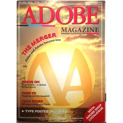 Adobe Magazine : Aldus and Adobe became one - used magazine