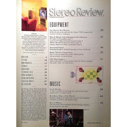 Stereo Review : Home Theater, Garth Brooks - begagnade magazine audio hi-fi