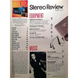 Stereo Review : A/V Control Centers - begagnade magazine audio hi-fi