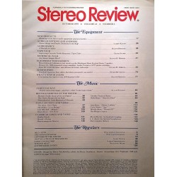 Stereo Review  etukansi puuttuu 1979 October Joni Mitchell Mingus aikakauslehti audio