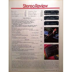 Stereo Review : Choosing Separates - begagnade magazine audio hi-fi