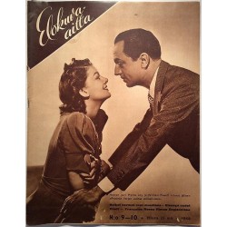 Elokuva-Aitta 1948 N:o 9-10 Myrna Loy ja William Powell, Pettävä varjo aikakauslehti elokuva