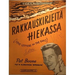 Rakkauskirjeitä Hiekassa - Love letters in the sand : Fox’in elokuvasta Benadine - Sheet music
