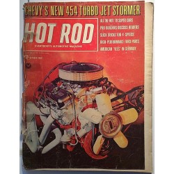 Hot Rod 1969 October Chevy’s New 454 Turbo Jet Stormer aikakauslehti autot