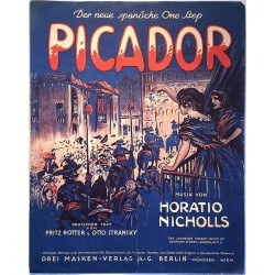 Picador spanische One Step 1926  Musik von Horatio Nicholls Noter