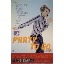MTV Party To Go Volume 9 : Promo juliste 60cm x 90cm - juliste