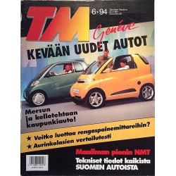 Tekniikan Maailma 1994 6 Geneve kevään uudet autot aikakauslehti