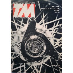 Tekniikan Maailma 1964 9 Nyt on urheiluautojen aika aikakauslehti autot