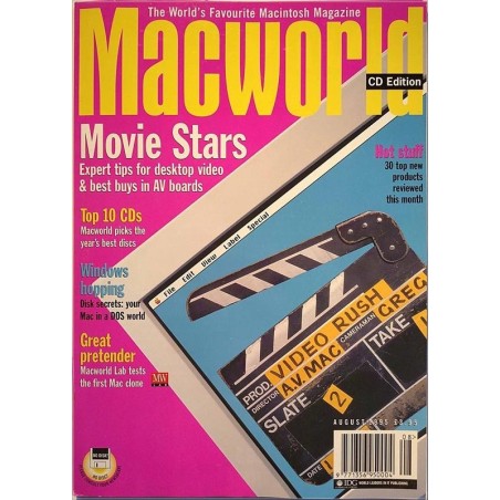 Macworld : Movie Stars expert tips for desktop video - used computer magazine