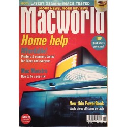 Macworld 1999 June New thin PowerBook aikakauslehti tietokone