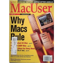 MacUser 1997 October Why Macs Rule aikakauslehti tietokone