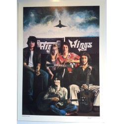 Mccartney Paul & Wings 1979 NO. 42 OF SERIES A By: Steven Chapple oanvänt poster