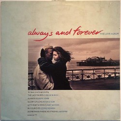 Various Artists: Always and Forever, The Love Album  kansi VG levy EX LP