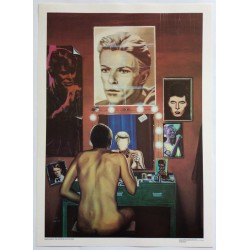 Bowie David : The Actor : By : Borin Van Loon - original poster