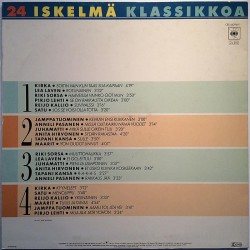 Eri Esittäjiä: Muistatko 24 iskelmäklassikkoa 2LP  kansi EX- levy EX- Käytetty LP