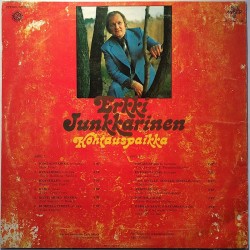 Junkkarinen Erkki: Kohtauspaikka  kansi VG+ levy EX Käytetty LP