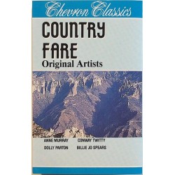 Various Artists 1987 CHV 3028B Country Fare original artists c musikkassett