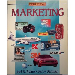 Marketing fifth edition : Joel R. Evans, Barry Berman  - Used book