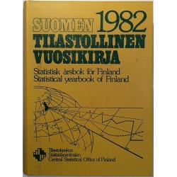 Suomen  tilastollinen vuosikirja 1982 : Statistical yearbook of Finland - Used book
