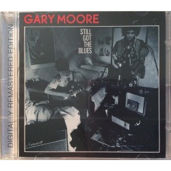 MOORE GARY : Still Got The Blues remastered + 5 bonus tracks 1990 70L VIRGIN tuotelaji: CD