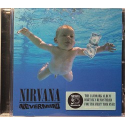 NIRVANA :  NEVERMIND Remastered 20v. versio  1991 ROCK GEFFEN tuotelaji: CD