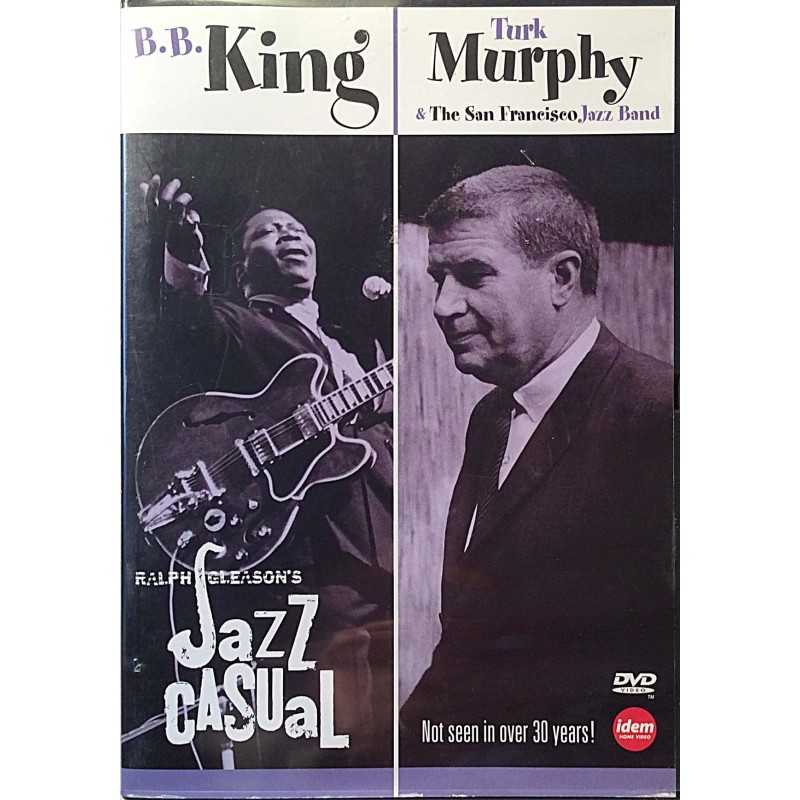 DVD - KING B.B./ MURPHY :  JAZZ CASUAL  1968/62 JAZZ IDEM tuotelaji: DVD
