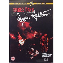 DVD - JANES ADDICTION :  THREE DAYS  1997 ROCK SANCTUARY tuotelaji: DVD