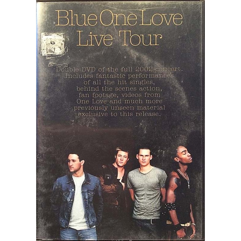DVD - BLUE :  ONE LOVE LIVE TOUR 2DVD  2003 POP VIRGIN tuotelaji: DVD