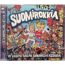 Eri esittäjiä 2000 POKOCD 237 Suomirokkia 5 2CD Used CD