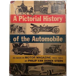 Pictorial History of The Automobile 1953 Library Congress 53-8619 by Philip Van Doren Stern Used book