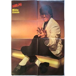 Mikko Alatalo, Begagnat Poster, år 1970’s bredd 56cm  höjd 80 cm Help! juliste 56cm x 80cm