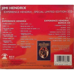 Hendrix Jimi: Best Of 2cd -Family Edition  kansi EX levy EX- Käytetty CD