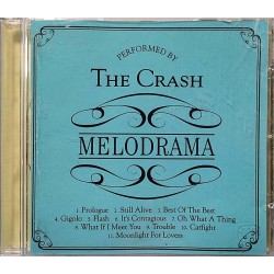 Crash: Melodrama  kansi VG+ levy EX- Käytetty CD