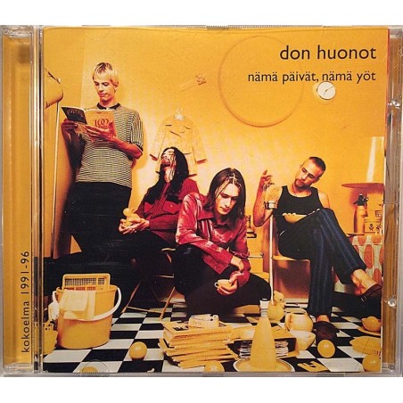 Don Huonot: Nämä Päivät Nämä Yöt  kansi EX levy EX Käytetty CD