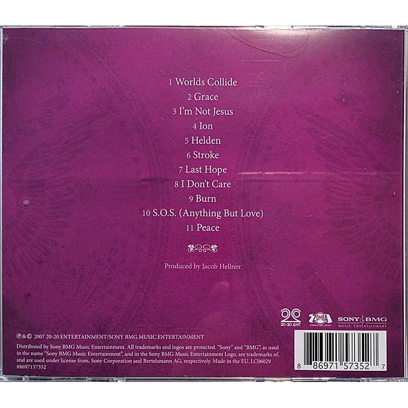 Apocalyptica: Worlds Collide  kansi EX levy EX Käytetty CD
