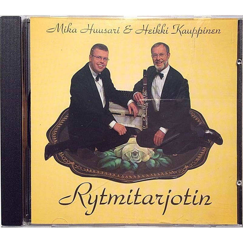 Huusari Mika & Heikki Kauppinen: Rytmitarjotin  kansi EX levy EX Käytetty CD