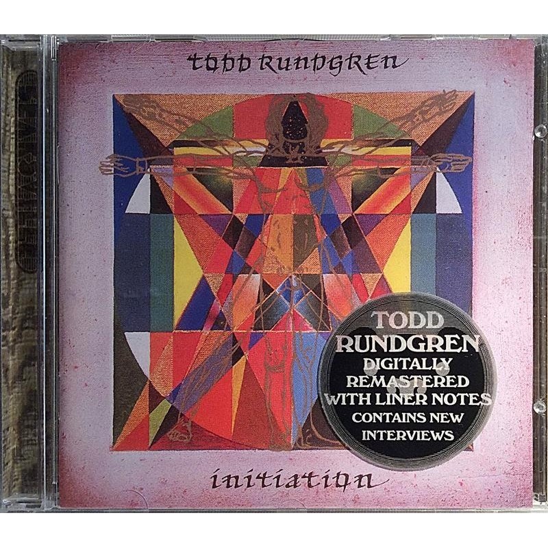 Rundgren Todd: Initiation remastered  kansi EX levy EX Käytetty CD