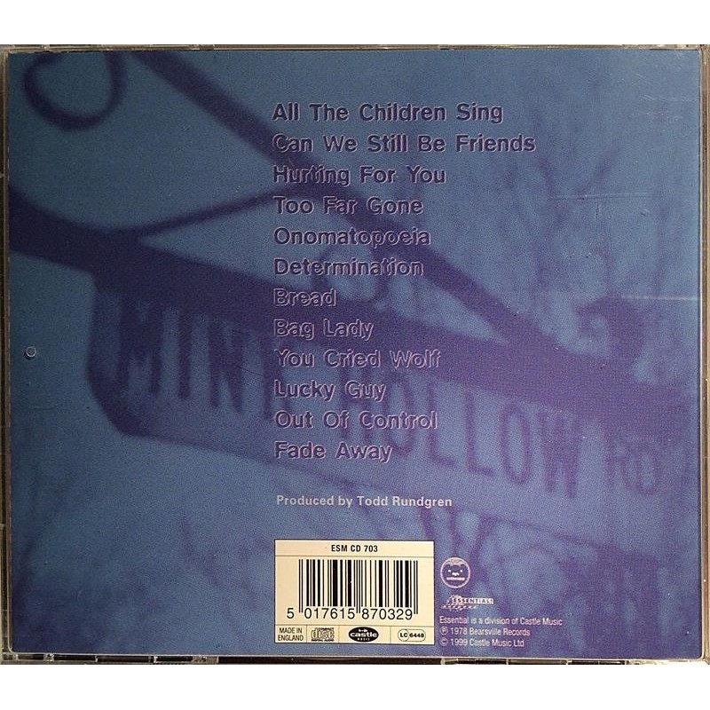 Rundgren Todd: Hermit Of Mink remastered  kansi EX levy EX Käytetty CD