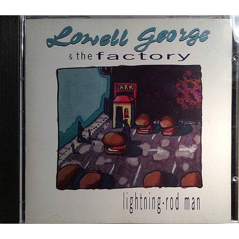 George Lowell: Lightning Rod Man  kansi EX levy EX Käytetty CD